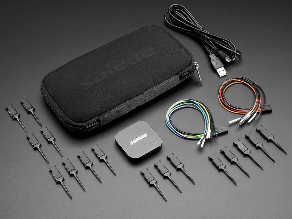 Adafruit Saleae Logic 8 - 8 kanalen Logic + Analoog - Zwart