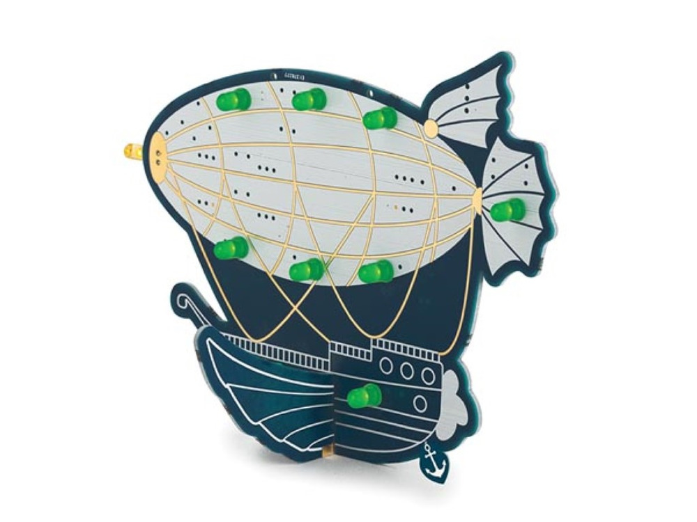 Whadda Retro Zeppelin - Leren Soldeerpakket