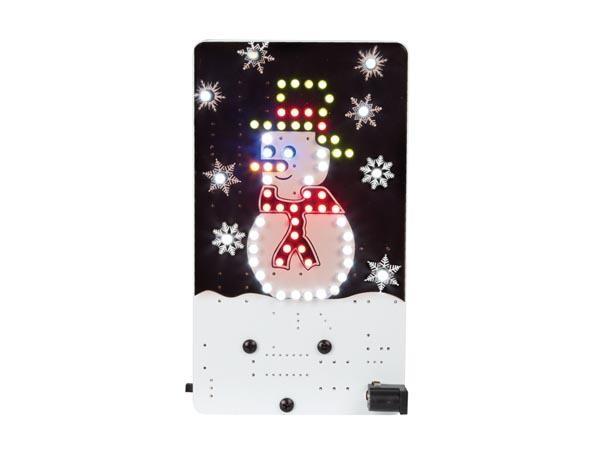 Snowman with snowflakes Mini Kit building kit