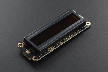 Gravity : I2C 16x2 Arduino LCD met RGB Font display (zwart)