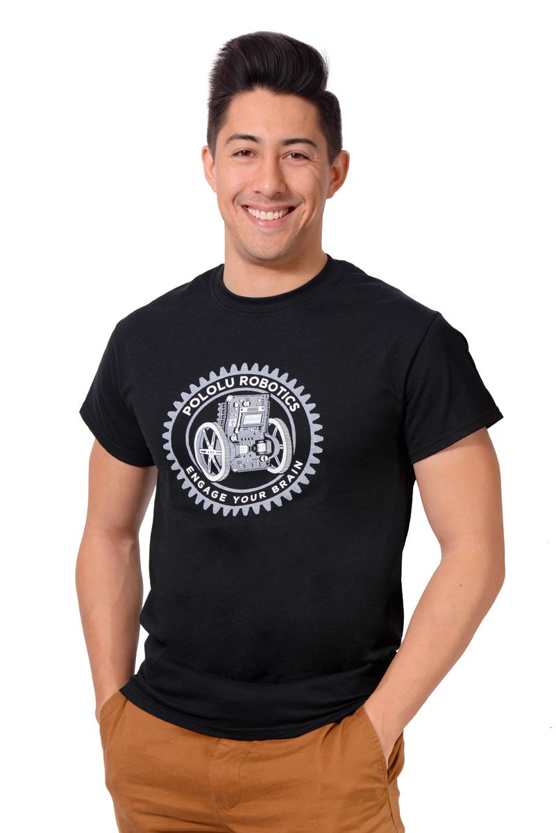 Pololu Balboa T-shirt: zwart, volwassenen L