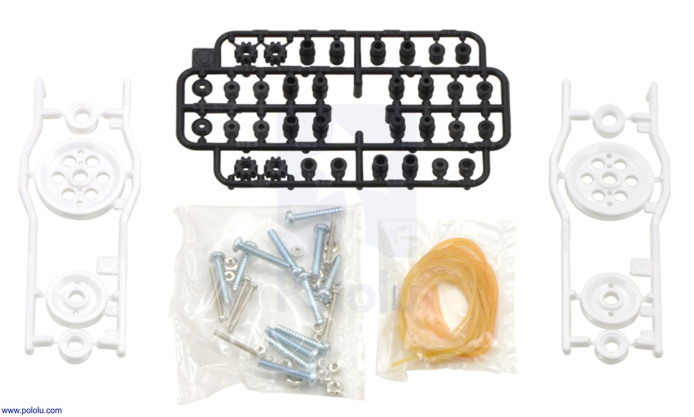 Pololu Tamiya 70140 Katrollen (S) Set