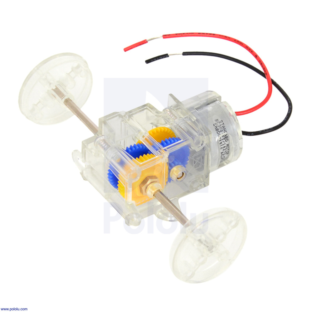 Pololu Tamiya 70203 Low-Current Motor Gearbox (3-Speed)