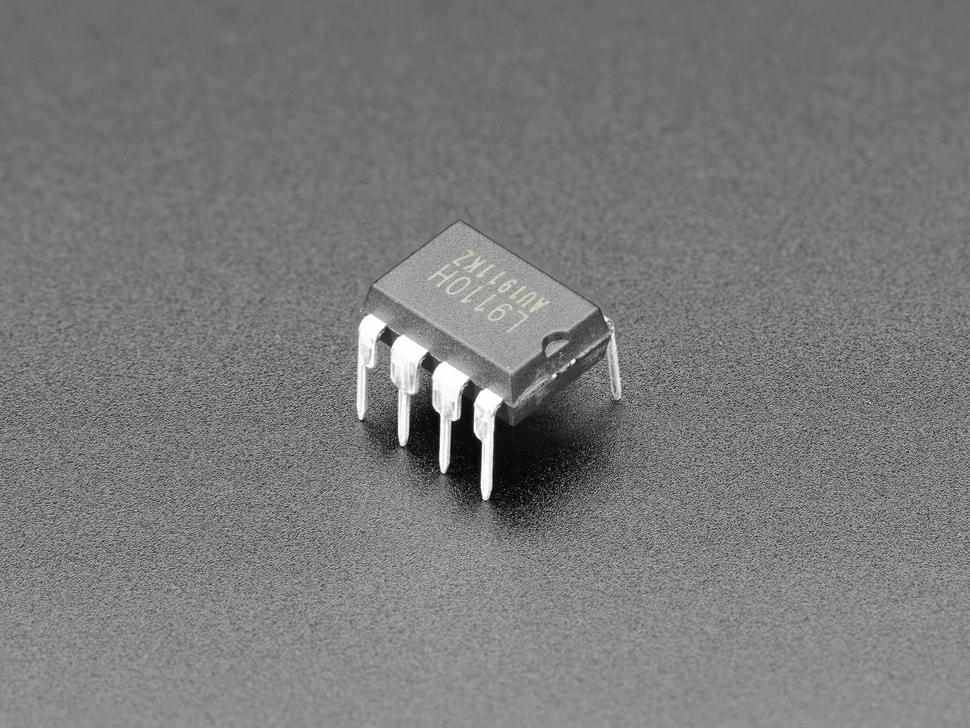 Adafruit L9110H H-Bridge motor driver voor DC motors - 8 DIP