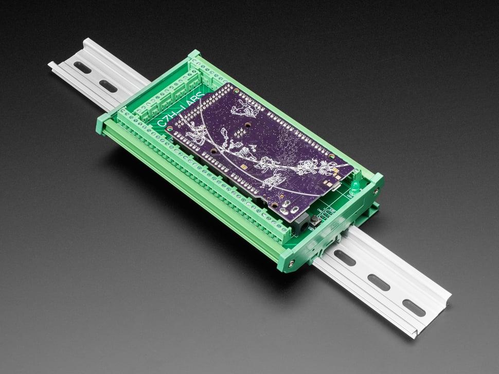 Adafruit DIN-rail aansluitblokadapter naar Grand Central of Arduino Mega