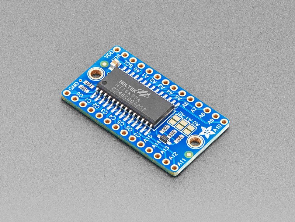 Adafruit 16x8 LED Matrix driver Rugzak - HT16K33 breakout