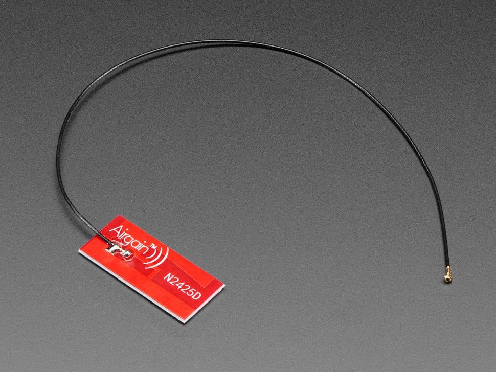 Adafruit WiFi-antenne met w.FL / MHF3 / IPEX3-connector