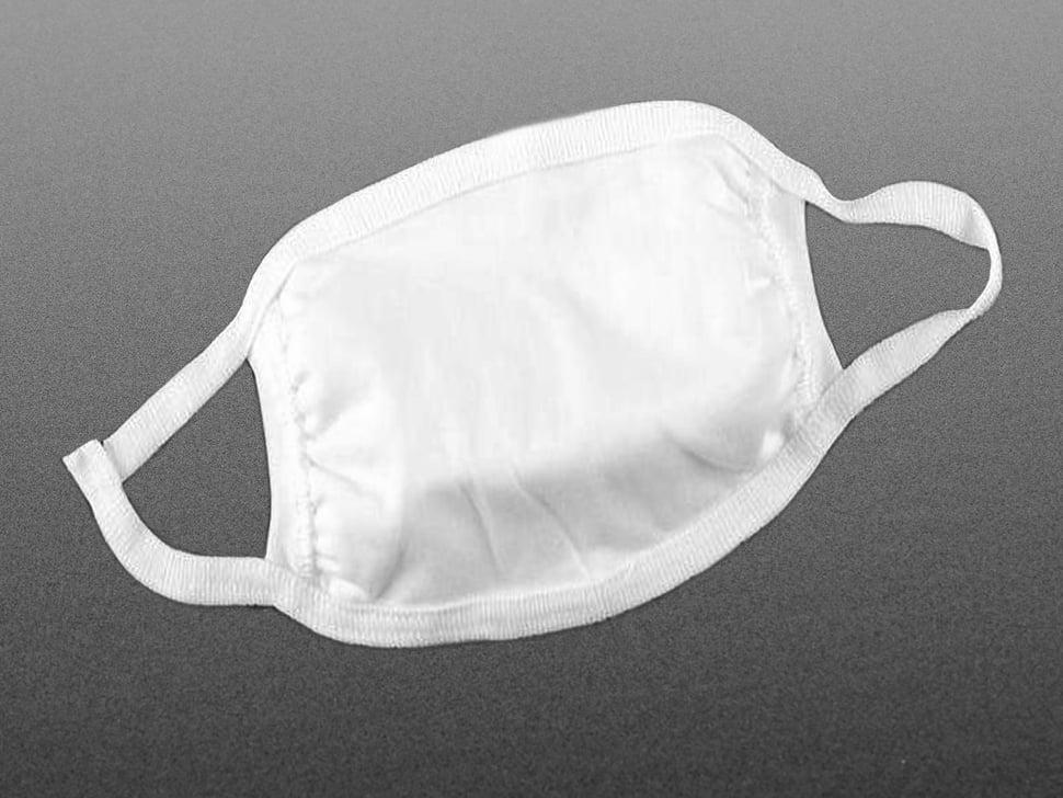 Adafruit Simpele 3-laags katoenen maskers - Kindermaat - 20 stuks