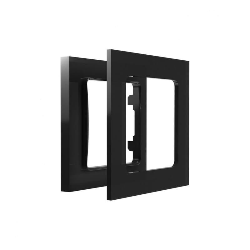 Shelly Wall Frame 1 - Black - Wall switch frame