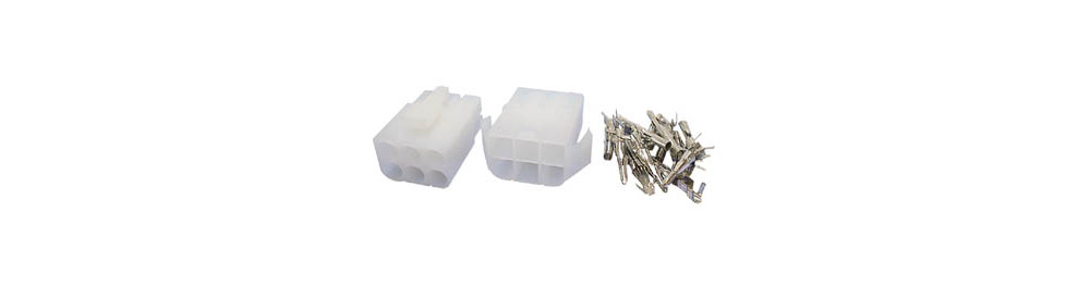 Velleman Multifunctionele connectorenset met 6,2 mm steek en 2x3 polen