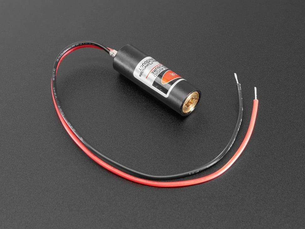 Adafruit Laserdiode - 5mW 650nm Rood