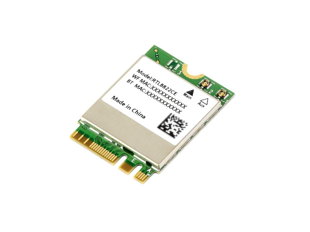 Waveshare Placa de Rede RTL8822CE Wireless, WiFi 5 Dual-Band 2.4G/5GHz, Bluetooth 5.0, Alta Velocidade e Baixa Latência, núcleo RTL8822CE-CG, Placa de Rede Sem Fio de Alta Velocidade.