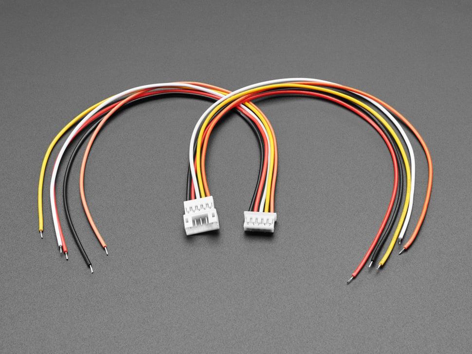 Adafruit 2,0 mm pitch 5-pins kabel passend paar - JST PH compatibel