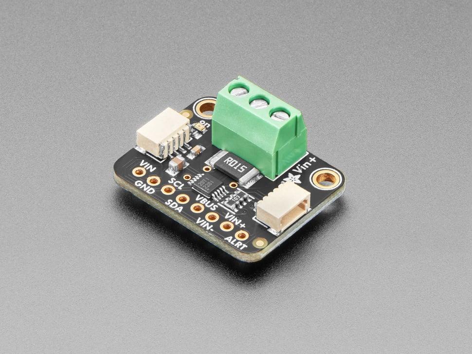 Adafruit INA228 - I2C 85V, 20-bits hoge of lage zijstroommonitor