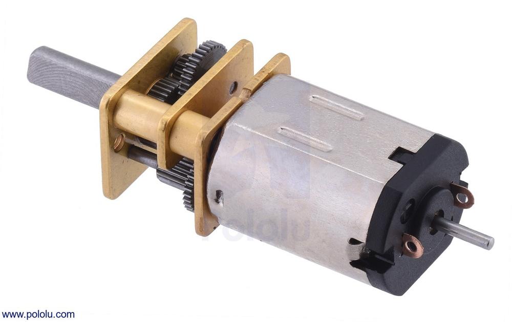 30:1 Micro Metal Gearmotor HPCB 12V with Extended Motor Shaft