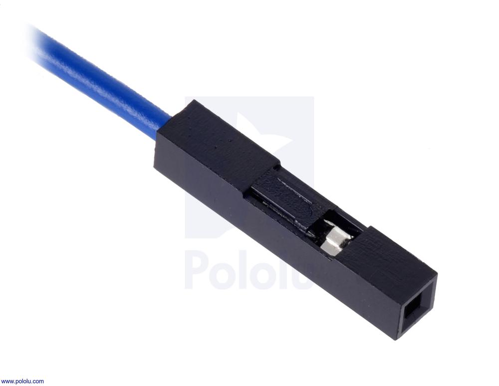 Premium Jumper Wire 10-Pack M-M 1" Blue