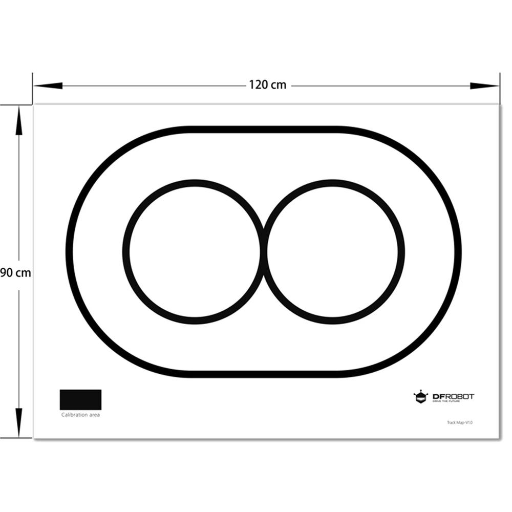 DFRobot Multi-Functional Map for Line-Tracking Applications - 120cm× ...