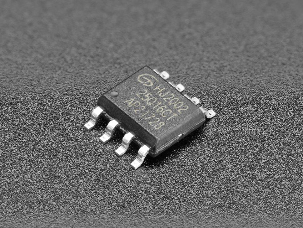 Adafruit GD25Q16 - 2 MB SPI Flash in 8-pins SOIC-behuizing