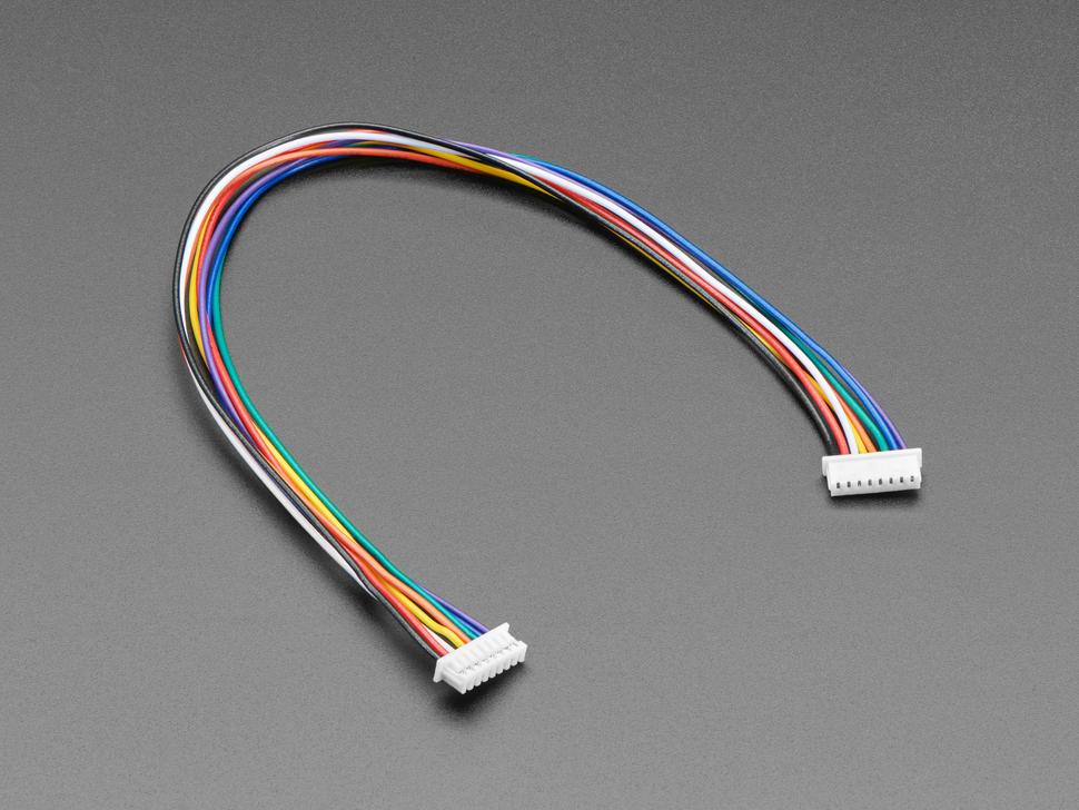 Adafruit 1,25 mm pitch 8-pins kabel 20 cm lang 1:1 kabel