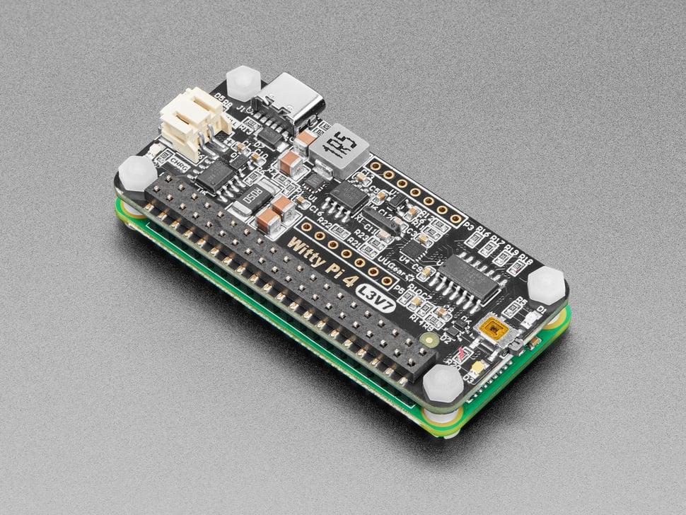 Adafruit Witty Pi 4 L3V7 - RTC & Energiebeheer voor Raspberry Pi