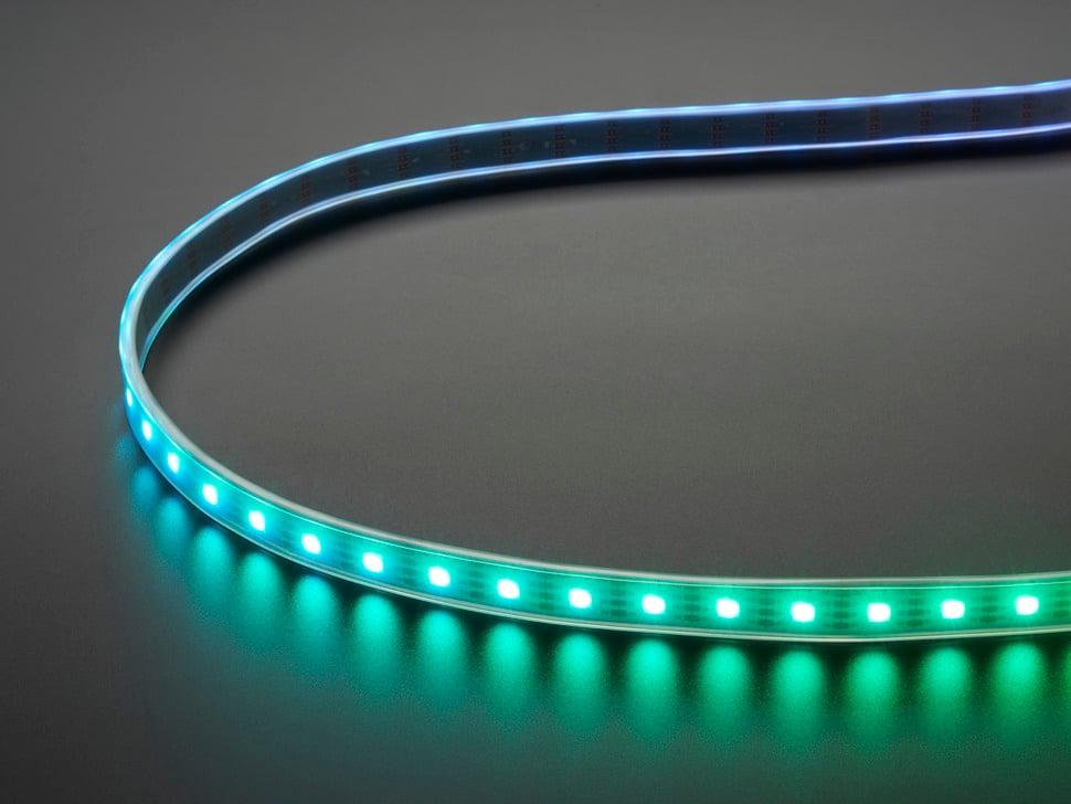 Adafruit DotStar Digitale LED-strip - Wit 60 LED - Per meter 3m
