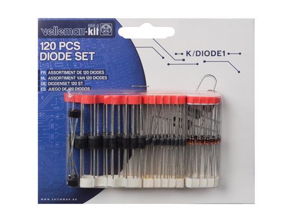 Set of 120 diodes
