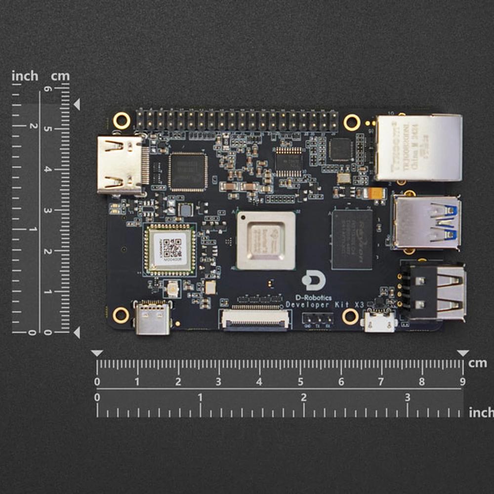DFRobot D-Robotics RDK X3 ROS2 AI-kort (4 GB, 5 toppar) - Opencircuit