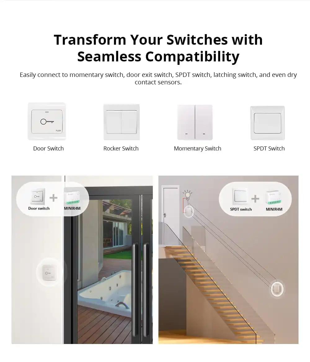 Sonoff Mini Extreme Wi Fi Smart Switch Habilitado Para Matter