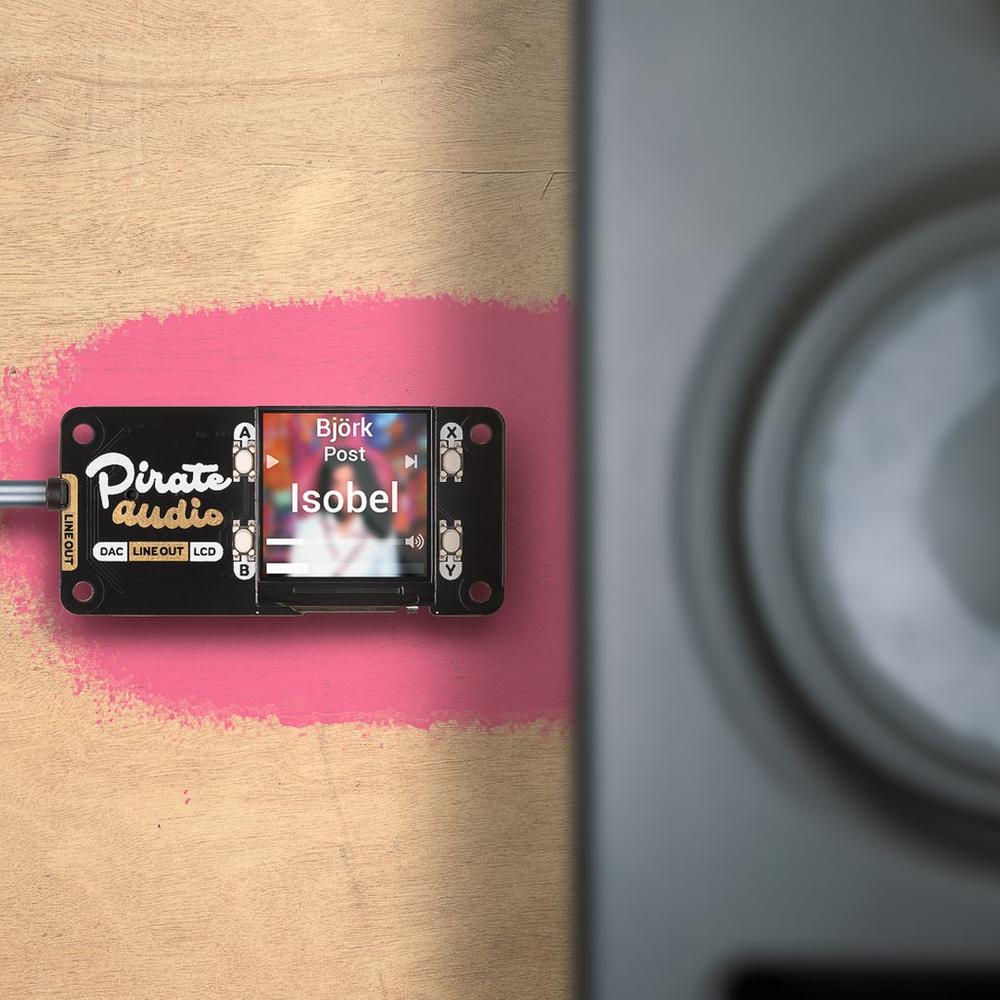 Pirate Audio: Line-out voor Raspberry Pi