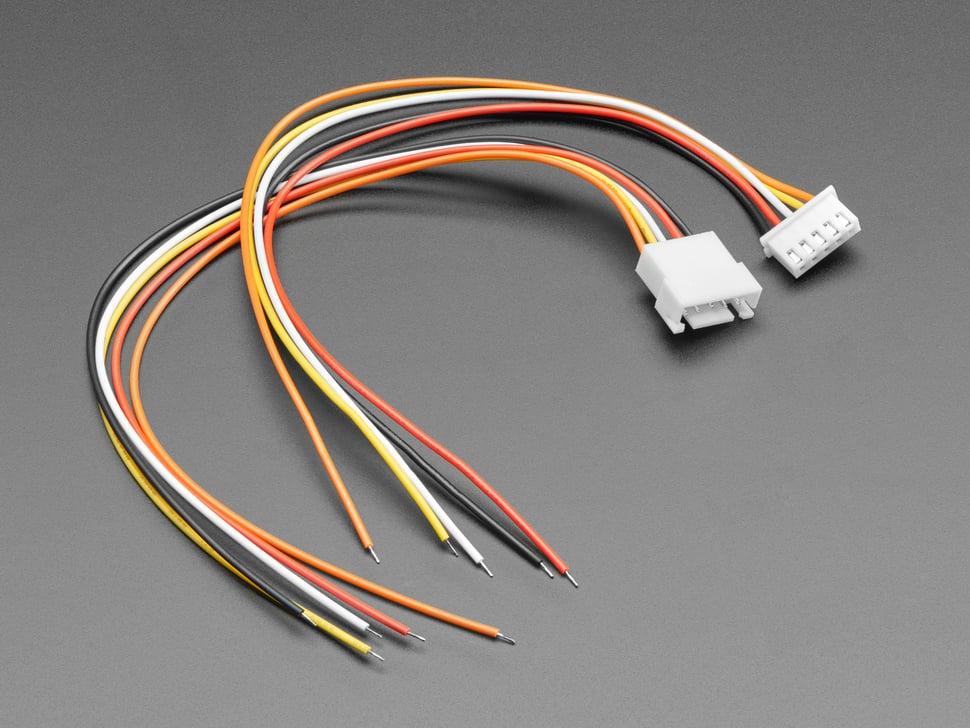 Adafruit 2,5 mm pitch 5-pins kabel passend paar - JST XH compatibel
