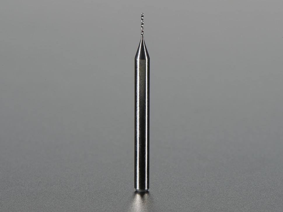 Adafruit Hardmetalen vierkante frees - 1/8" schacht - 0,5 mm diameter