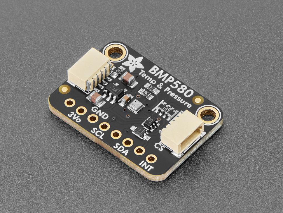 Adafruit BMP580 I2C of SPI Temperatuur- en Druksensor