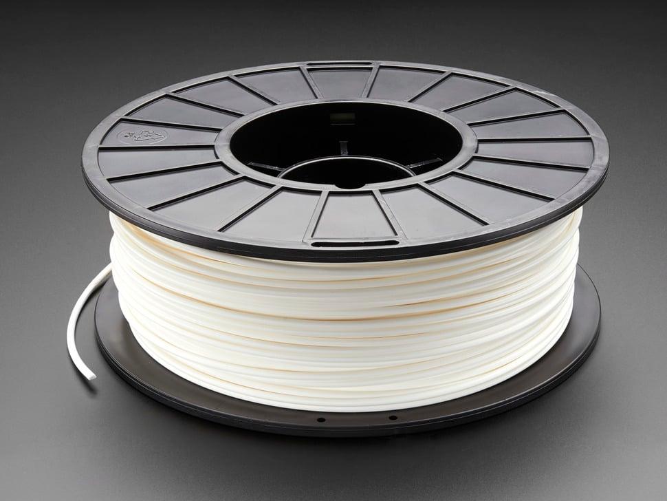 Adafruit PLA-filament voor 3D-printers - 3 mm diameter - Wit - 1 kg