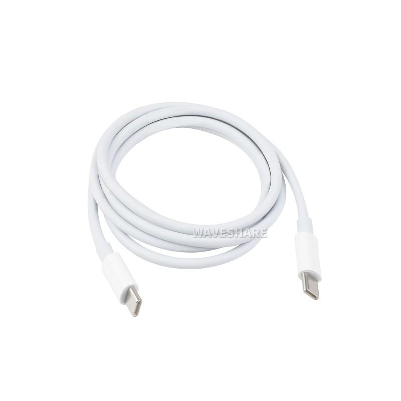 Type-C to Type-C 100W Fast Charging Data Cable, 1m Cable Length, Supports 5A High Current
