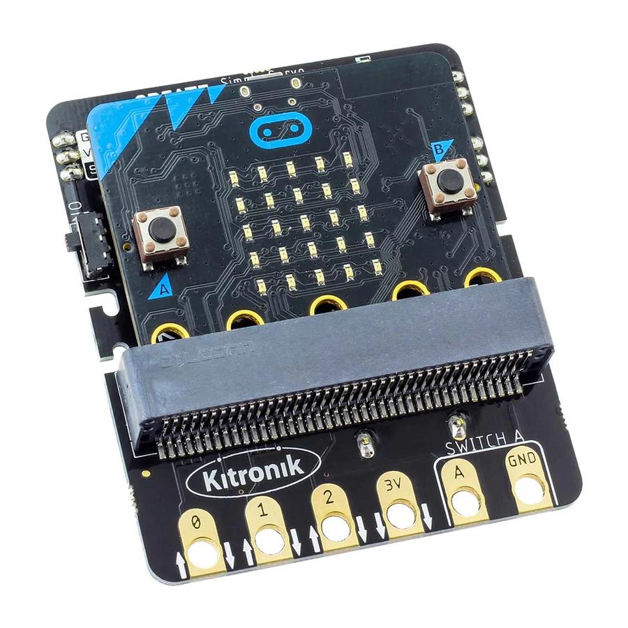 Carte De Commande Servo Simple Kitronik Pour Bbc Micro Bit Opencircuit