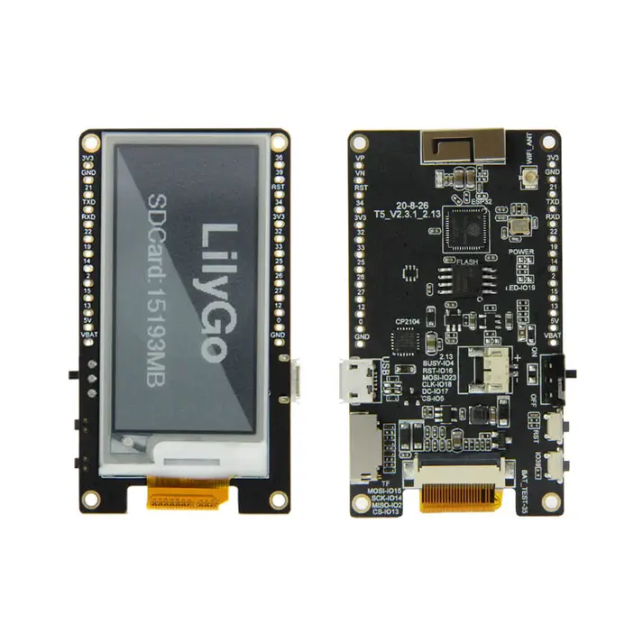 LilyGO T5-carta elettronica da 2,13 pollici
