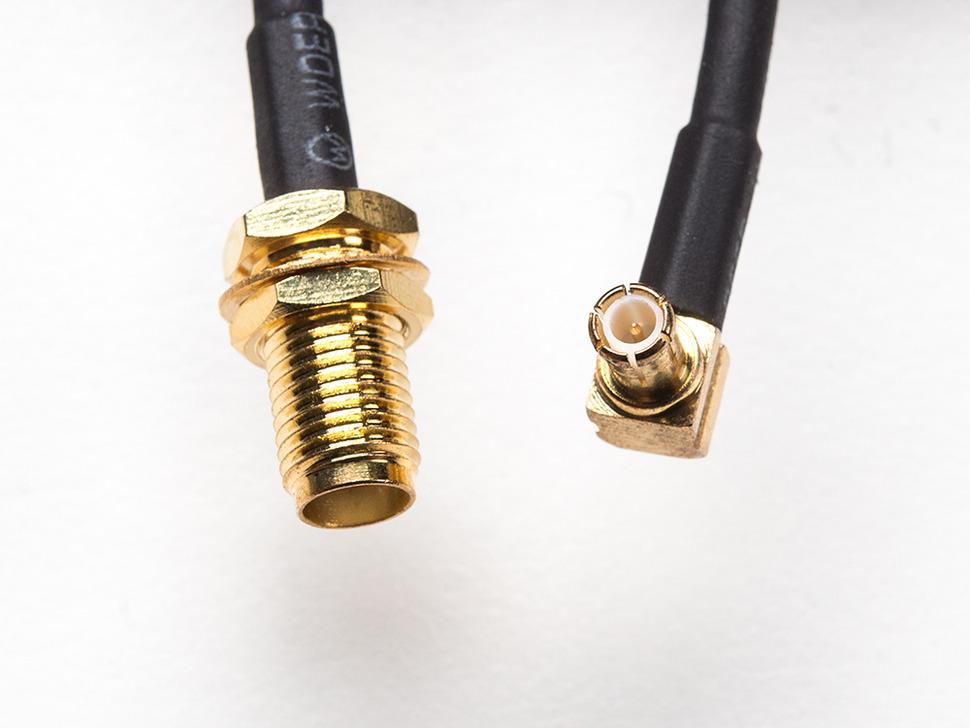 Adafruit MCX Jack naar SMA RF-kabeladapter