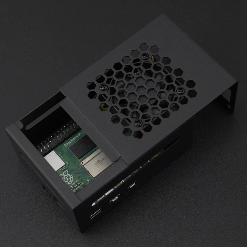 DFRobot Full-Metal Case for Raspberry Pi 5 Single Board Computer ...