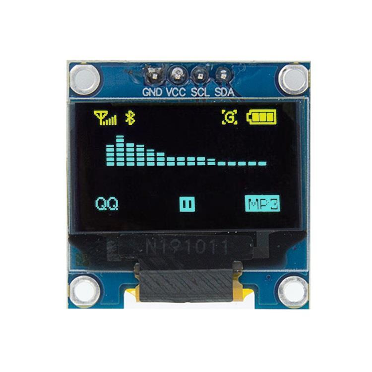 0.96 "OLED Display module - yellow / blue - I2C