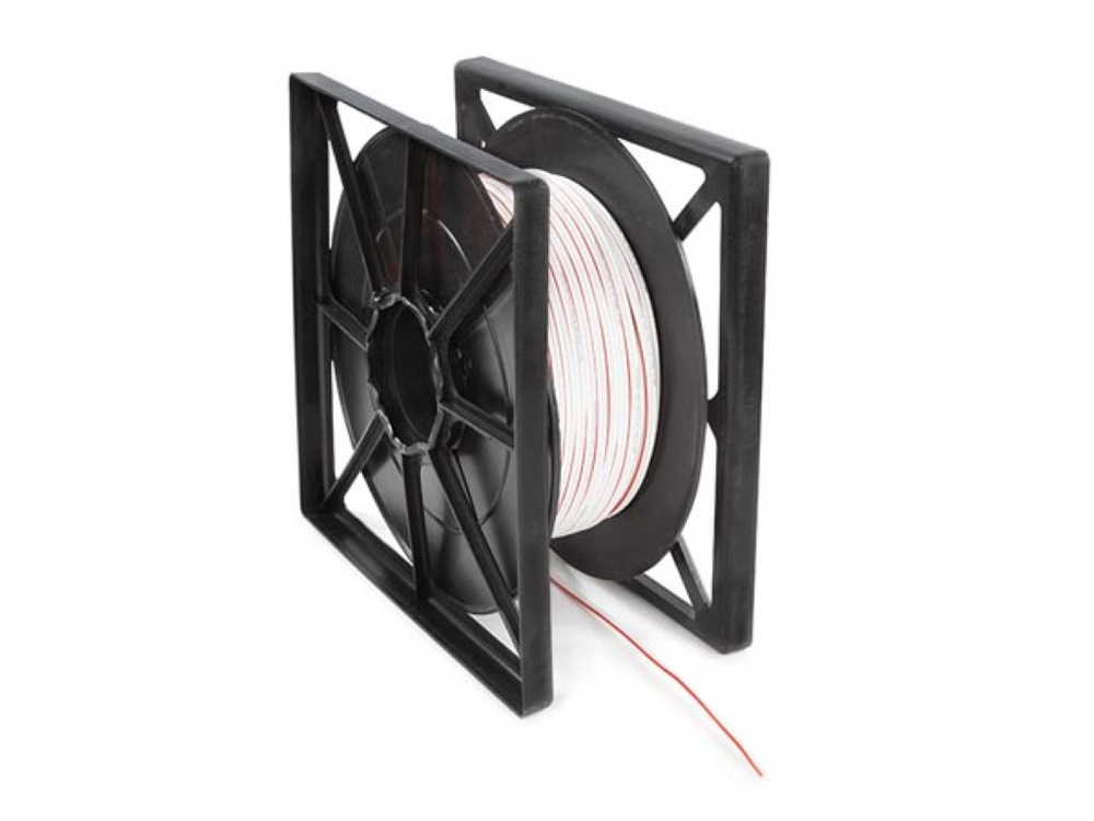 HQ Power Luidsprekerkabel 100m - 2 x 1.50 mm², White Finish