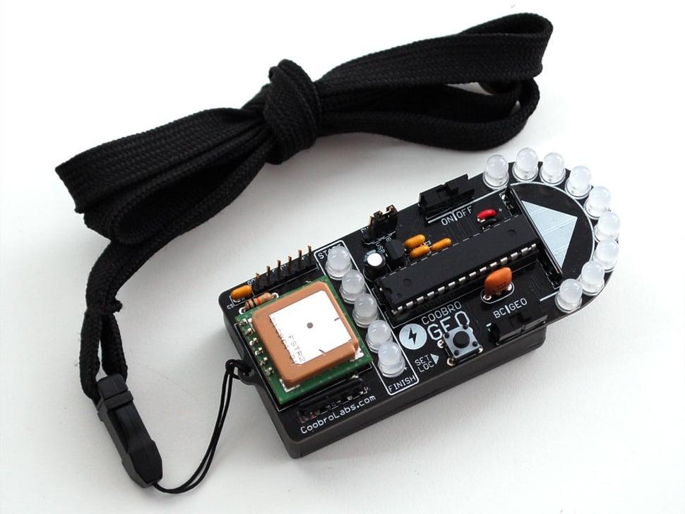 Adafruit Coobro Geo Kit - DIY GPS Geocaching Hanger