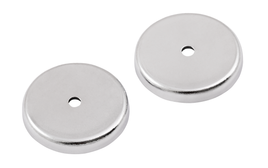 Ekstra stærke, runde magneter - op til 5 kg - 31X4,6 mm - 2 stk.
