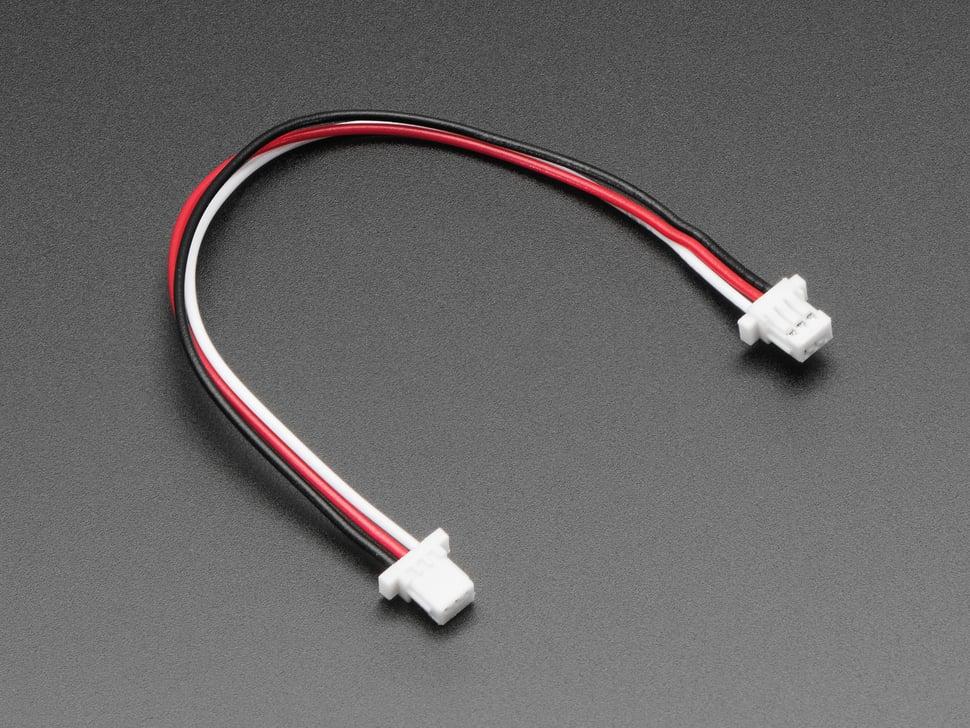 Adafruit JST SH-compatibele 1 mm steek 3-pins stekker-stekkerkabel