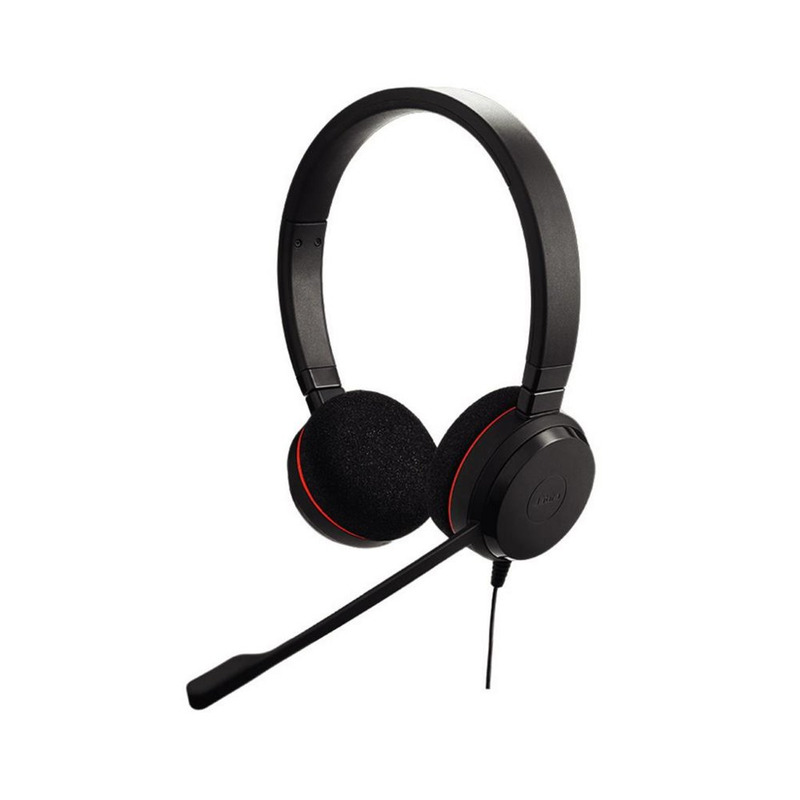 Jabra Evolve 20 UC | Auriculares estéreo con cable sobre la oreja | USB ...