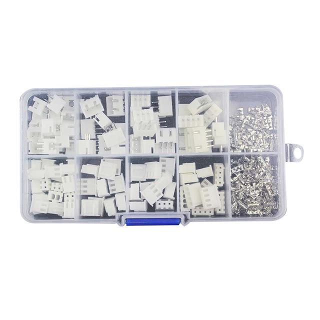 JST XH 2,3,4 Pin connector Kit - 2.54mm - 100 pieces