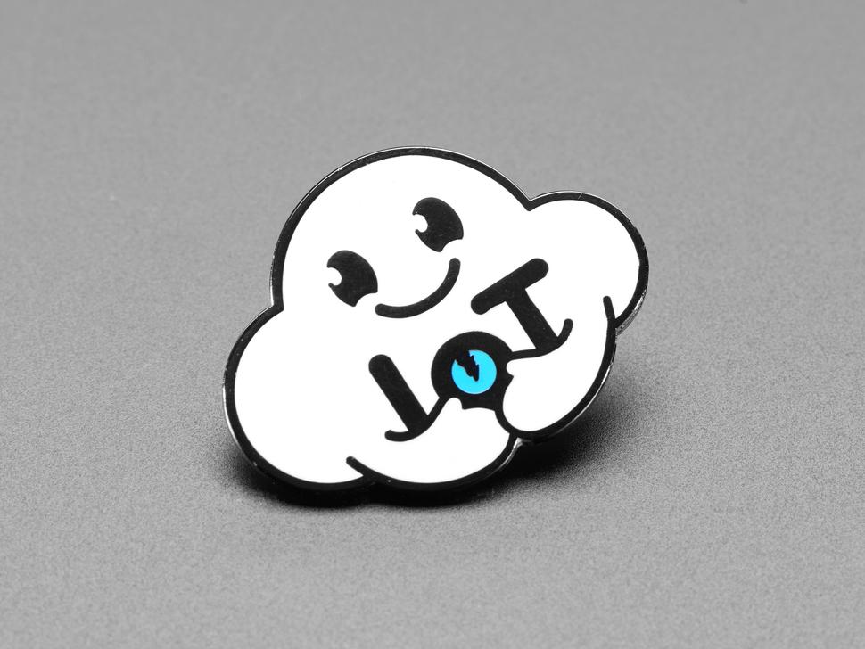 Adafruit Nimbus de vriendelijke wolkenentiteit - Gelimiteerde editie emaille pin