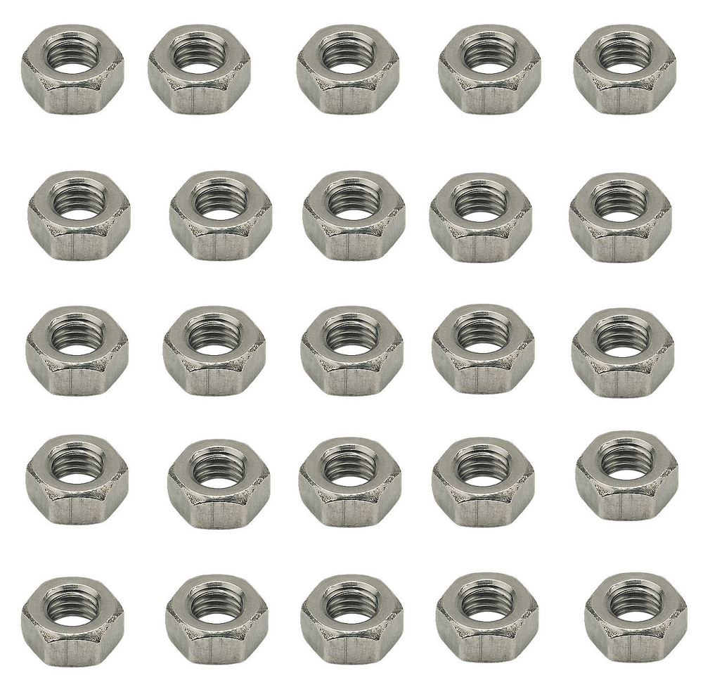 Stainless steel nuts M3 - 25 pcs