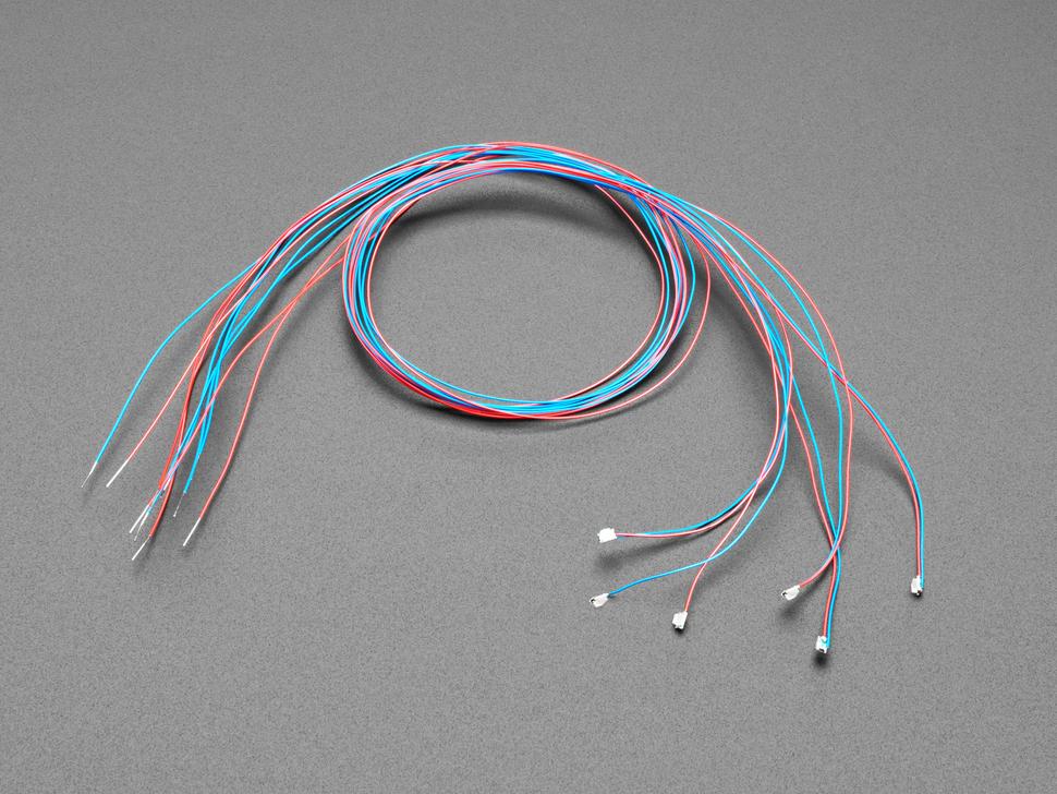 Adafruit Miniatuur bedrade LED's - 0805 SMT LED - Paars - 5 stuks