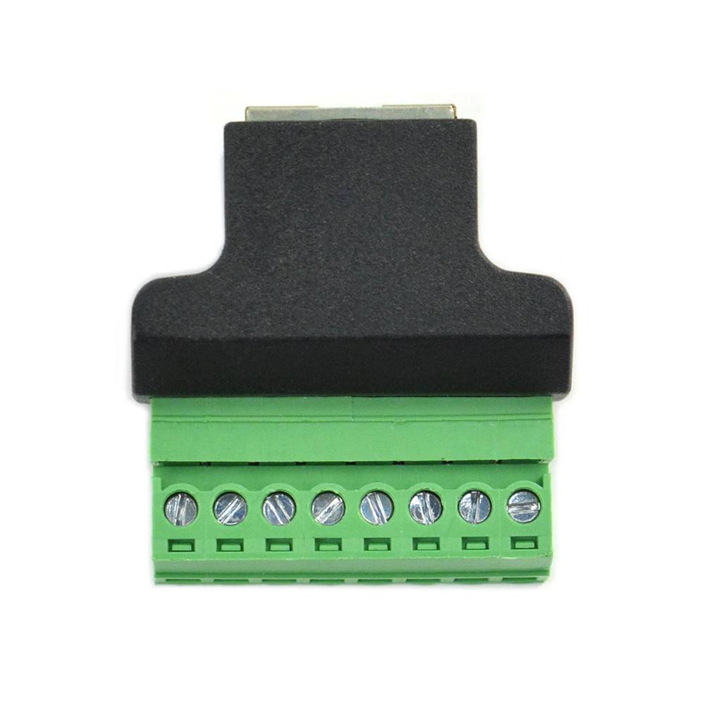 DFRobot Ethernet RJ45 Female Plug Terminal Block - Opencircuit