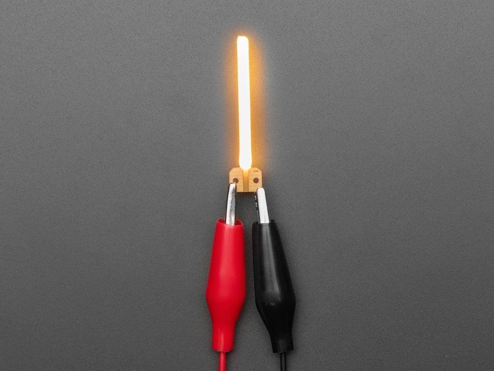 Adafruit Alfabet LED Gloeilamp - Warm Wit Letter "I"